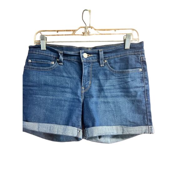 Levi * Womans * Roll up * Denim Shorts * Sz 27 - Picture 1 of 8
